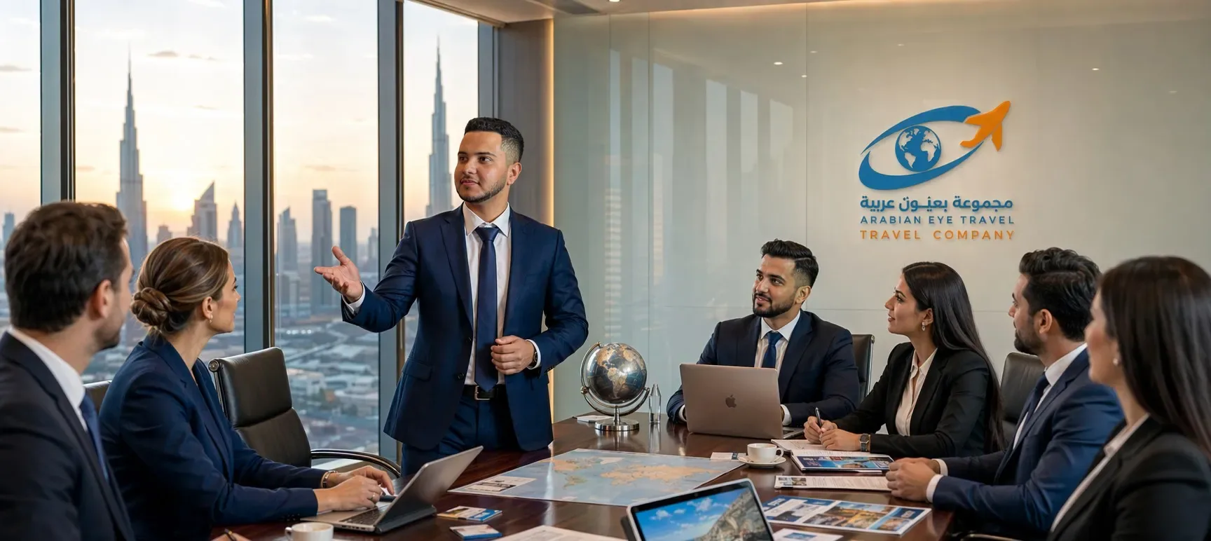 خدمات السفر للشركات والوكالات - بعيون عربية