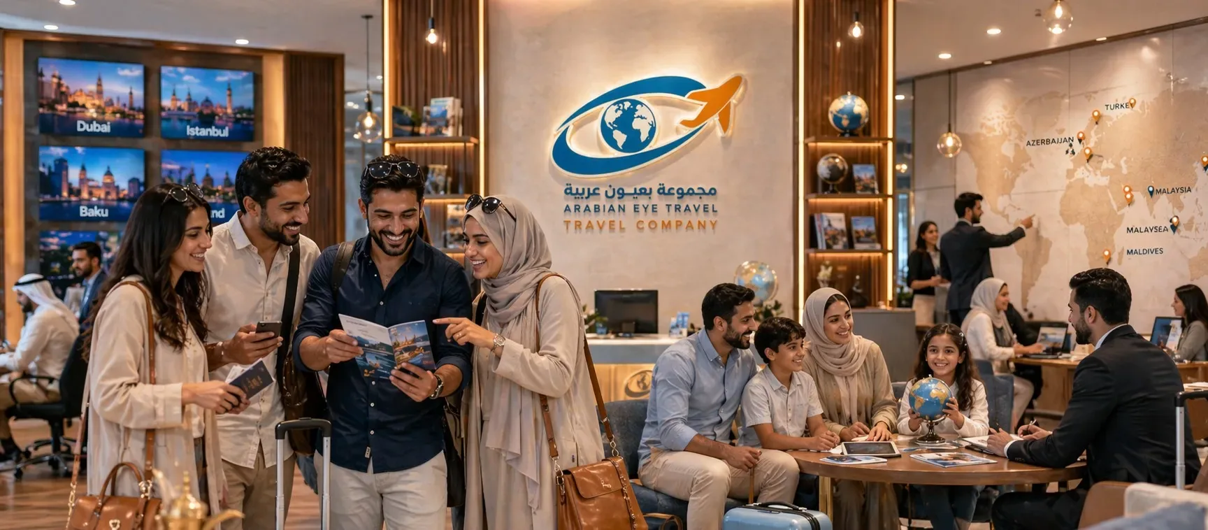خدمات السفر للأفراد والعائلات - بعيون عربية